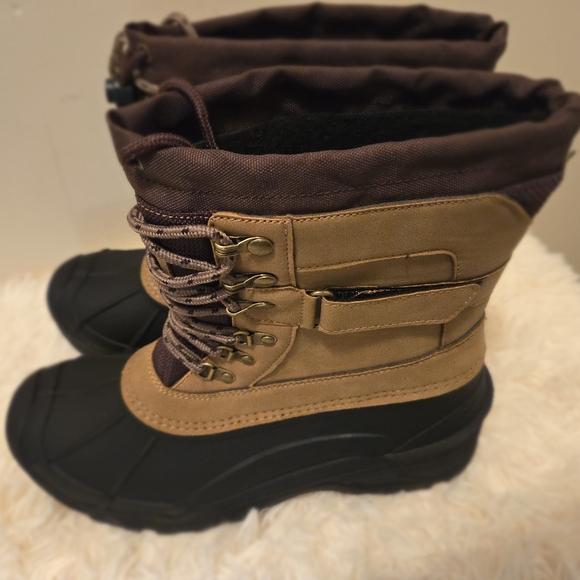 NWT Men's 3M Thinsulate WeatherProof Genuine Lather Upper Boots Size 10M - Picture 5 of 5